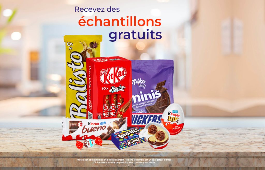 Échantillon Gratuit Chocolat Milka, Kinder, Kitkat | Echantillon ...