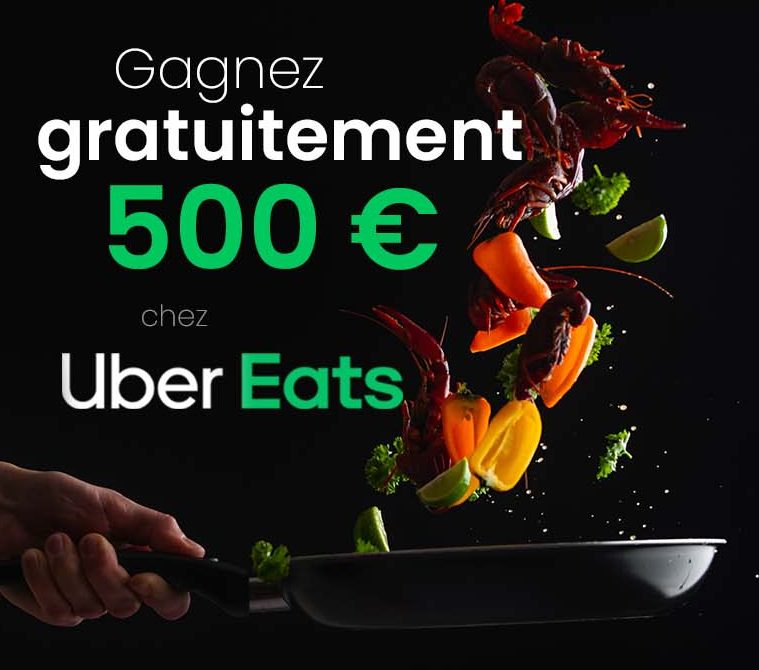 Jeu concours bon d’achat Uber Eats