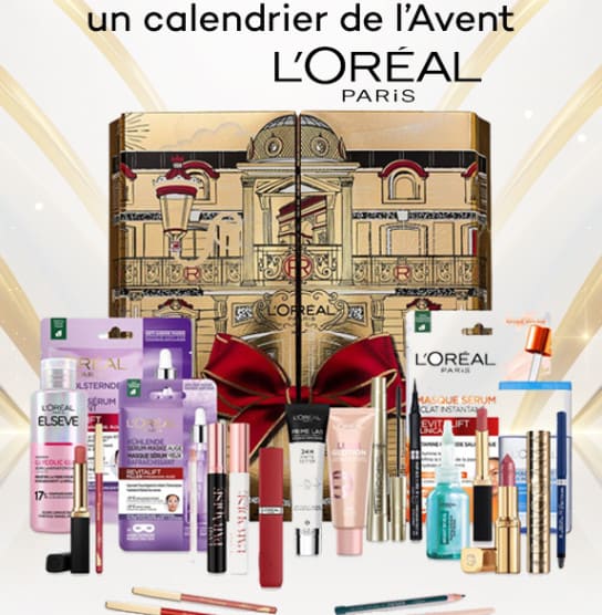 Calendrier de l'avent L'Oréal