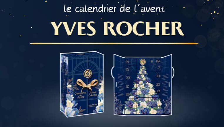 Calendrier de l'avent Yves Rocher