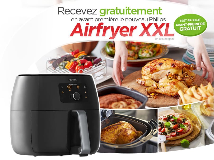 Airfryer XXL de Philips à gagner