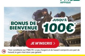 Bonus PMU 100 euros