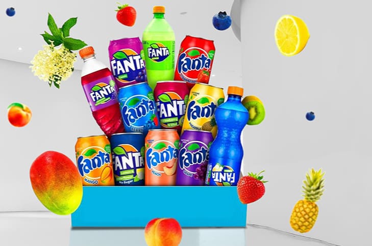 Assortiment gratuit Fanta