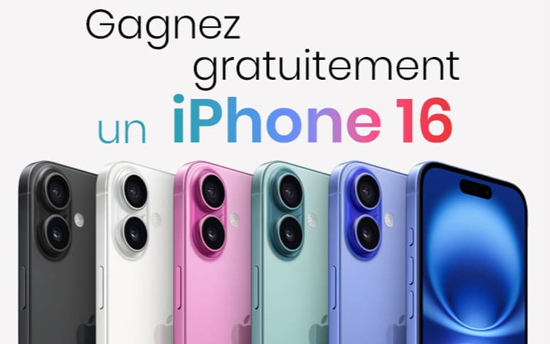 Iphone 16 apple gratuit à gagner