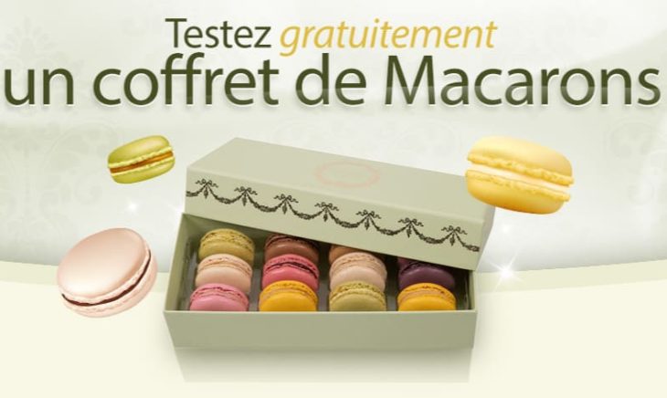 Echantillon gratuit macaron Ladurée