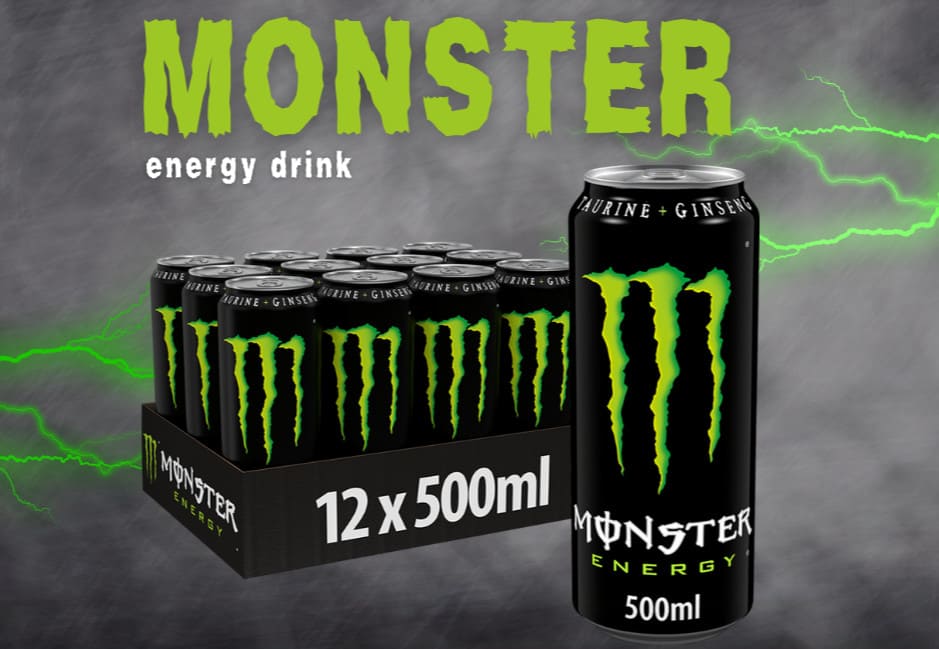 Pack 12 Monster Energy Drink offert