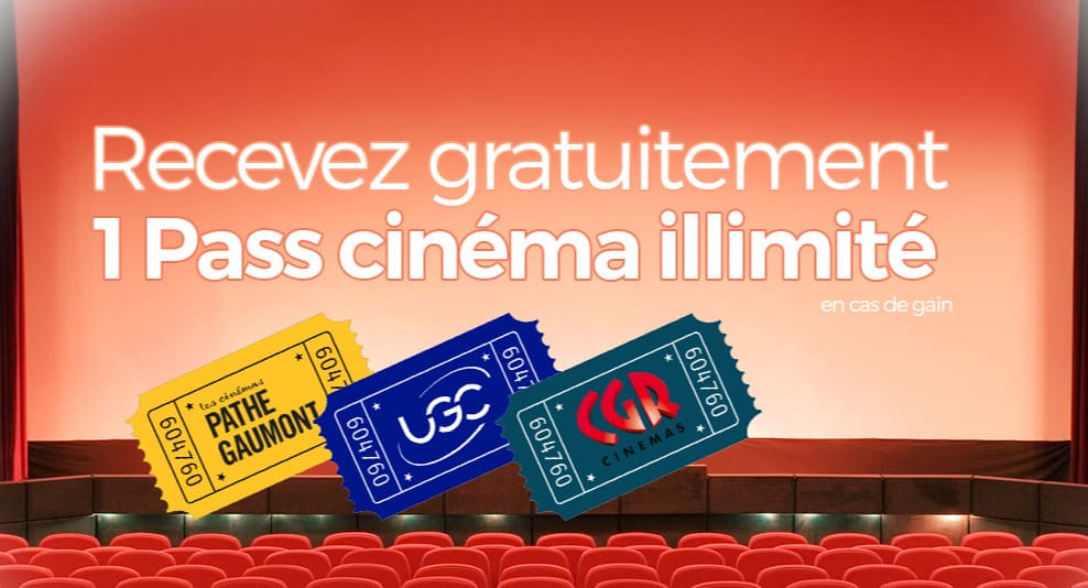 Gagnez un Pass Cinéma illimité