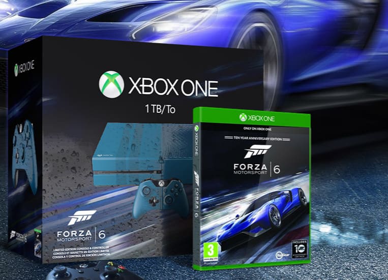 pack xbox forza 6 offert xbox one offerte