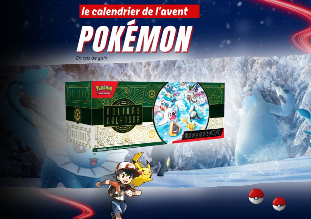 Calendrier de l'Avent Pokemon