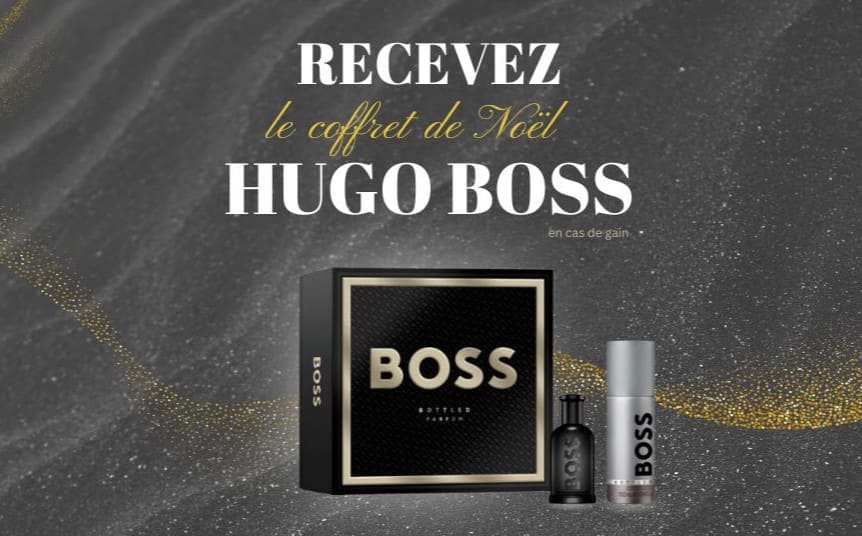 Coffret Hugo Boss à gagner