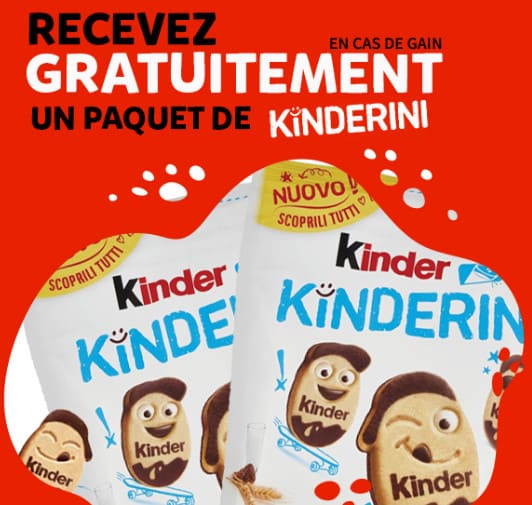 Echantillon de gâteaux Kinderini