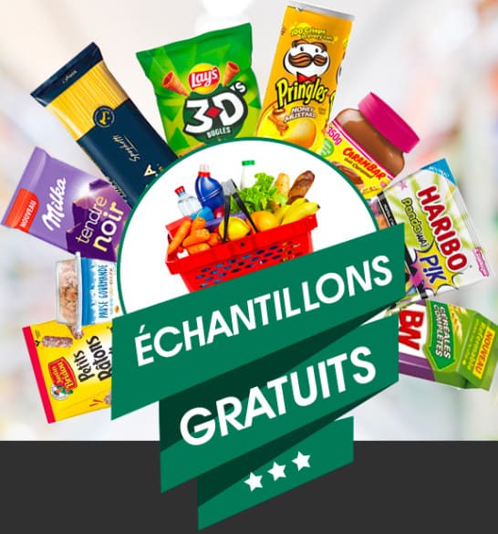 Echantillons gratuits mix sucré / salé