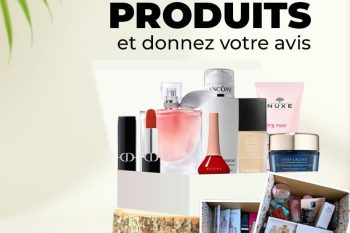 Echantillon gratuit produit beauté