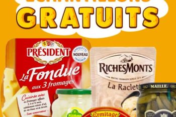 Echantillon alimentaire gratuit