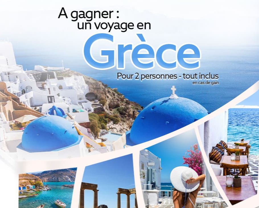 Voyage en Grèce pour 2 personnes All inclusive